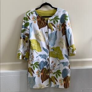 Kelly and Diane women’s size 14 floral print cotton jacket